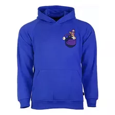 Sudadera Hoodie Mario Bross En Bolsillo 16 Personaj + Regalo