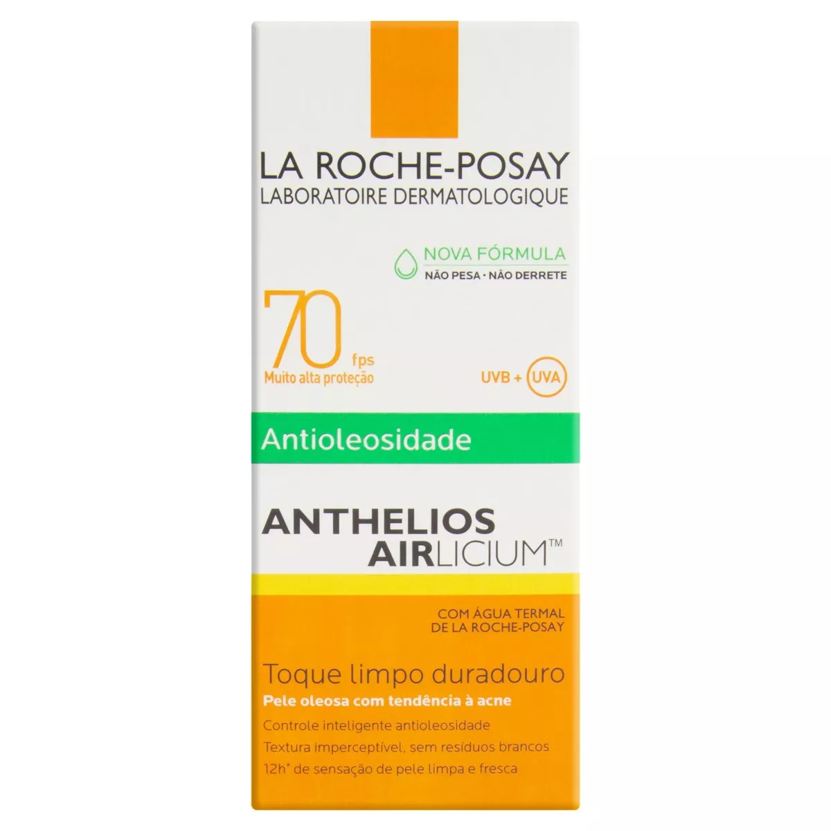 Protetor Solar Airlicium Antioleosidade Fps 70 La Roche-posay Anthelios Caixa 50g