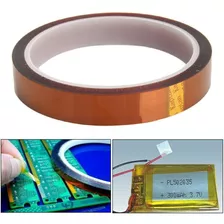 Cinta Kapton Resistente Calor 15mmx30m Adhesiva Polimida