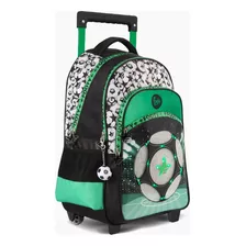 Mochila Footy 18 Pulgadas Futbol Pelota Con Carro Escolar 