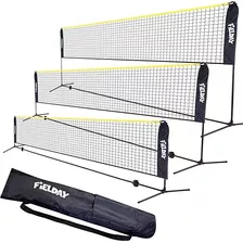 Joyin Badminton Pickleball Net, Adjustable Portable Net For.