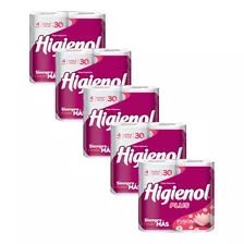 Papel Higiénico Dh Higienol Plus 30mts 4 Rollos (x5)