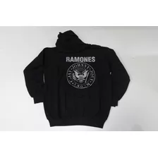 Moletom Ramones Blusa De Frio Liso Touca Bo202