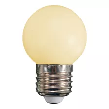 Kit 5 Lâmpada Bolinha Bulbo Led 1w E27