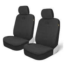 Fundas De Asiento Coche Cozyblend, Gris Carbón Fundas...