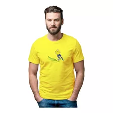 Camiseta Futebol Torcida Brasil Rumo Ao Hexa Copa Do Mundo