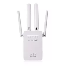 Repetidor Wifi 2800m 4 Antenas Sem Fio De Sinal Lv-wr09