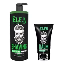 1 Shaving Elfa 500g + 1 Balm Elfa 100g - Elfa For Man