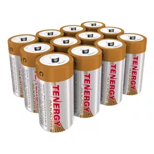 Tenergy Batera Alcalina Lr14 De 1.5 V C, Bateras No Recargab