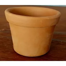 Vaso De Barro 10x8 Cm P/ Cactos, Suculentas E Violetas