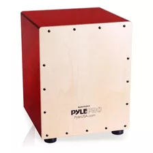 Pyle Caja De Percusión Compacta De Madera De Abedul Estilo.