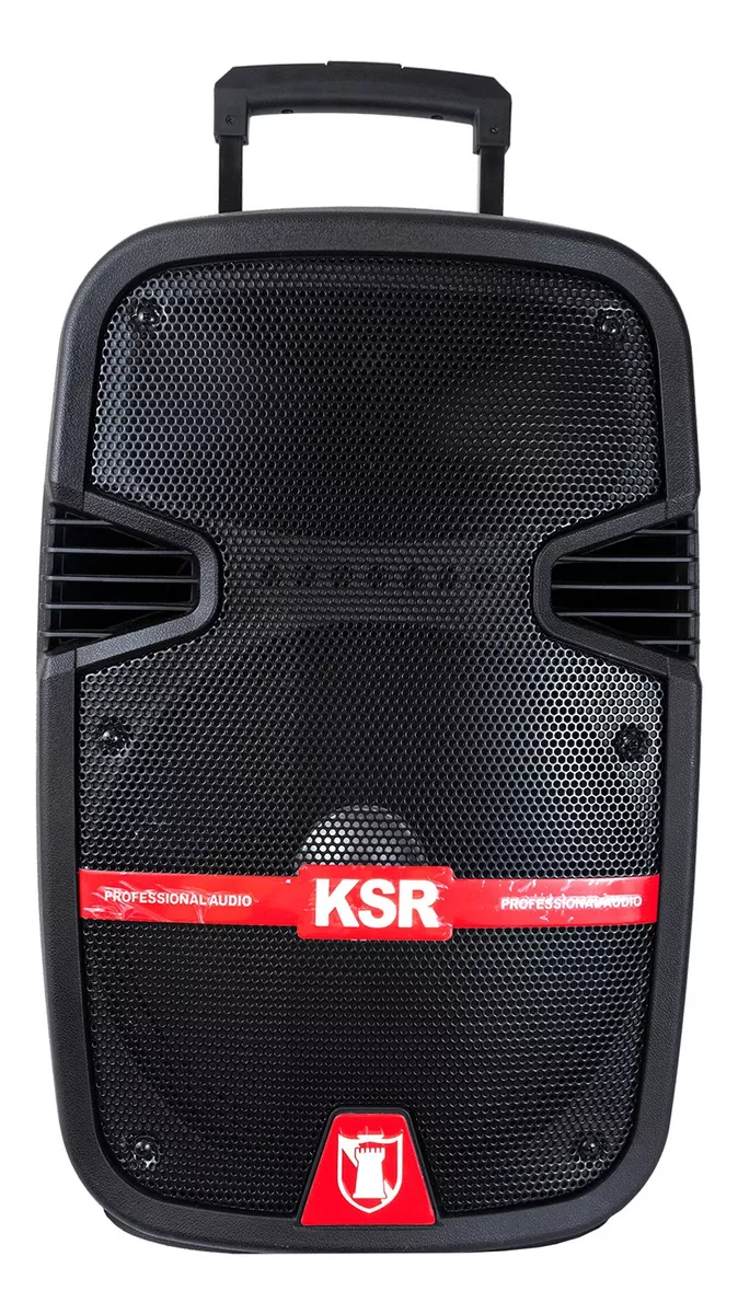 Bocina Kaiser Gem-5712 Con Bluetooth Negra 110v/240v 