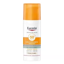 Eucerin Sun Fps 50 Oil Control Claro Toque Seco Facial X50ml