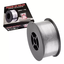 Arame De Solda Mig Para Uso Sem Gás 0,8mm 1kg V8 Brasil