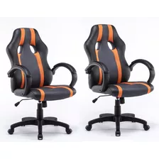 Combo X 2 Sillon Gamer/ Oficina Premium Reclinable