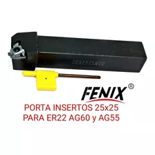 Porta Inserto 25x25 Para Er22 Ag60/ag55 + 1 Inserto