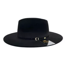 Chapéu Aveludado Fedora Estilo Gusttavo Lima Marrom 