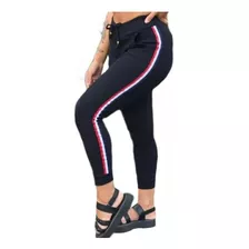 Calça Legging Moletom Ribana Gestante Academia Confortável