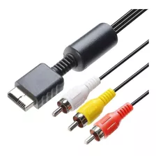 Cable 3 Rca Ps2 + Cable Hdmi 3 Mts + Cable Cargador Joystick