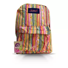 Mochila Espalda Estampadas 16 P Lsd Colores - Sharif Express