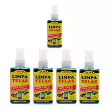 Limpa Tela Limpeza Eficiente 100ml Allchem 5 Unidades