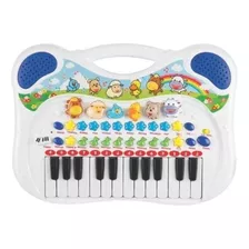 Piano Teclado Infantil Musical Sons Animais Bebê Divertido