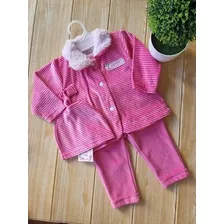 Conjunto De Bebe 6m Plush Excelente Calidad Cod2239