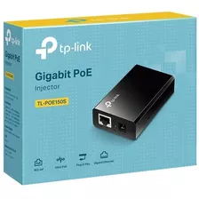 Adaptador Injetor Poe Tp-link Tl-poe150s Rj45 Gigabit C/ Nf