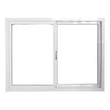 Ventana Aluminio Blanco 150x110 Con Mosquitero