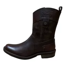 Botas Vaquera Levis Caballero L220392 Botines Caballero Cafe