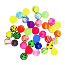 Pelota Rebotonas Locas Para Chiclera Chicas De 27mm 100 Pz