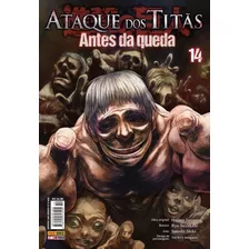 Livro Ataque Dos Titas: Antes Da Queda Edição 14 Panini - Novo Lacrado