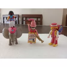 Playmobil Circo Con 1 Elefante, 3 Muñecos Y Accesorios