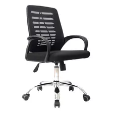 Silla De Oficina Loto Negro Bonno