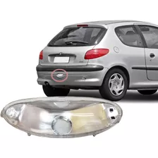 Lanterna Luz De Neblina Peugeot 206 Tuning Cristal