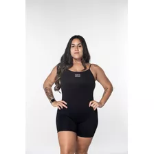 Roupa De Academia Feminina Macaquinho Fitness Macacao Suplex