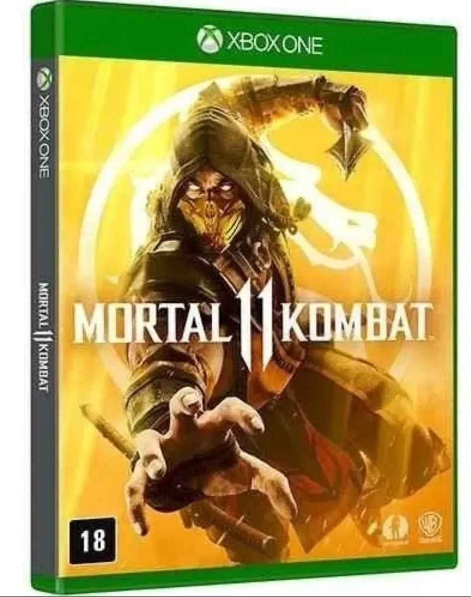 Jogo Mortal Kombat 11 Xbox One Mídia Física Original