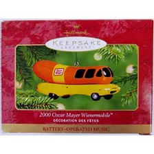 Ornamento Del Recuerdo Del Sello 2001 De Oscar Mayer Wienerm