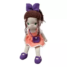 Muñeca Corina Tejida A Crochet Amigurumi