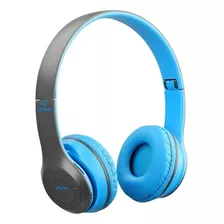 Auriculares Inalámbricos Mti P47 P47 Azul Con Luz Led