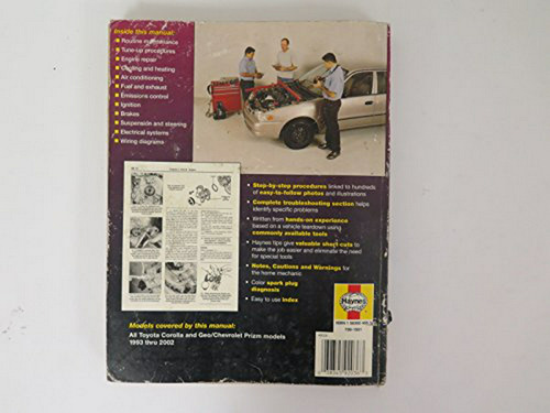 Manual Reparacin Toyota Corolla 1993-2002. Foto 2