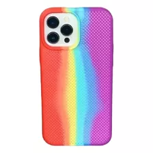 Funda Silicona Multicolor Compatible Con iPhone 13, Pro, Max