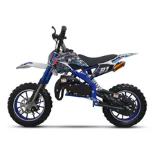  Mbx Mini Moto Cross 49cc Infantil Cor Azul 