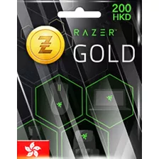 Cartão Razer Gold Hong Kong 200 Dólares Hk