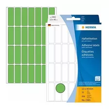 Etiqueta - Herma 2365 Multi-purpose Labels 13x40 Mm Green Pa