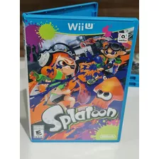 Splatoon Wii U Física Nintendo Original Impecável 