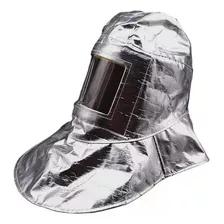 Casco De Traje Resistente , Capucha De Papel De Aluminio .