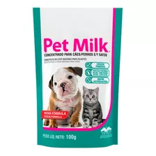 Pet Milk 100g Substituto Do Leite Filhotes Gatos Cães Vetnil