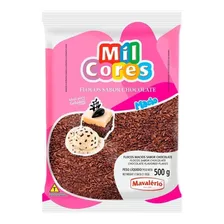 Granulado Confeito Flocos Macio Chocolate 500g - Mavalério