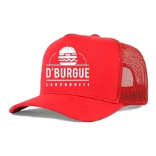 Boné D Burguer Hamburgueria Uniforme Profissional Trabalho